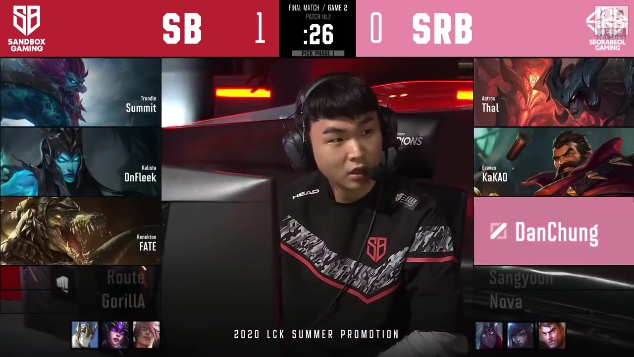 SRB vs SB 2020 LCK春季赛精华 Highlights Game 2